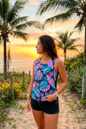 Regata Feminina #NeonPalm