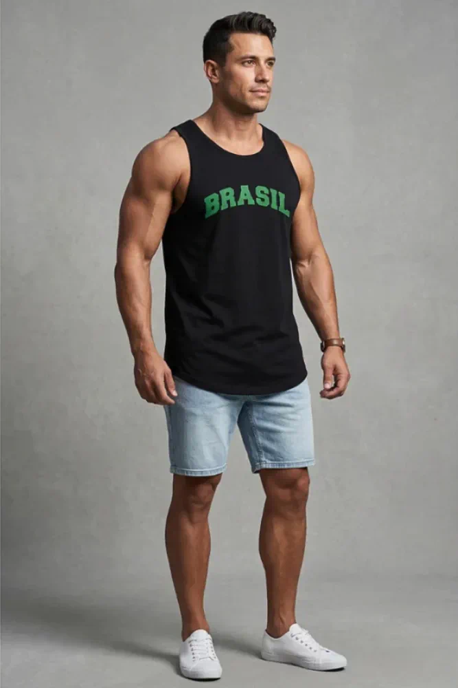 Regata Longfit Básica #Brasilgreen - Imagem 2