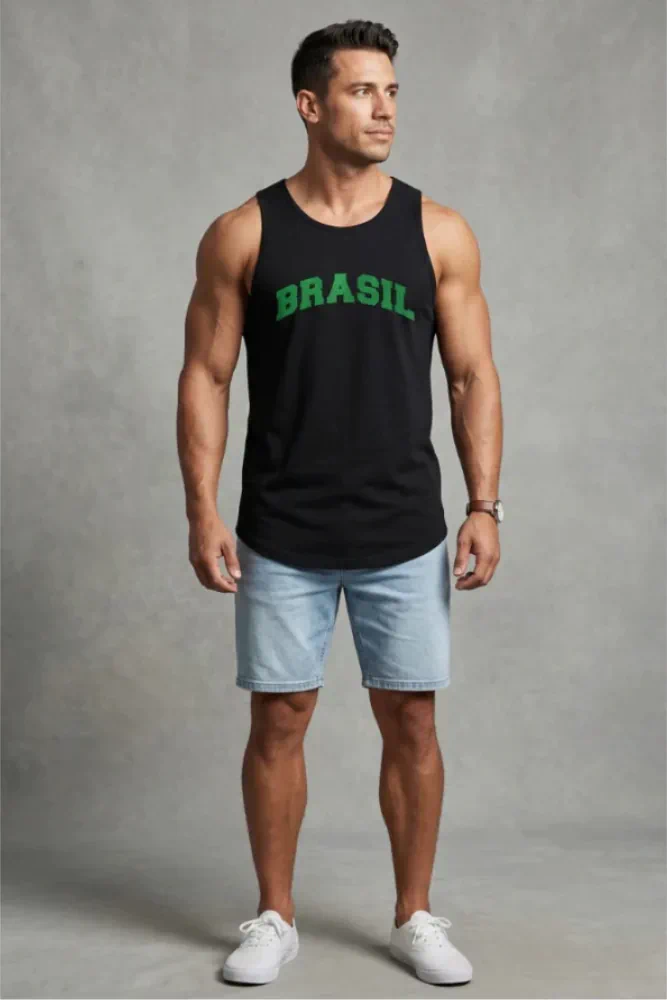 Regata Longfit Básica #Brasilgreen - Imagem 3