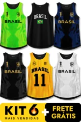 6 Regatas #Kit6+Frete