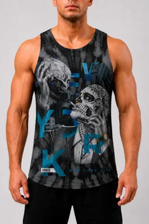 Regata Longfit #NewyorkSkull