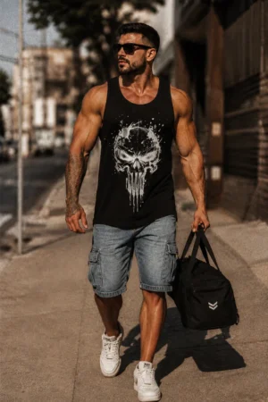 Regata Longfit Básica #Skullsplash