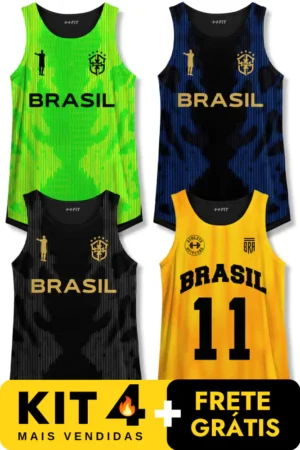 4 Regatas #Kit4+Frete
